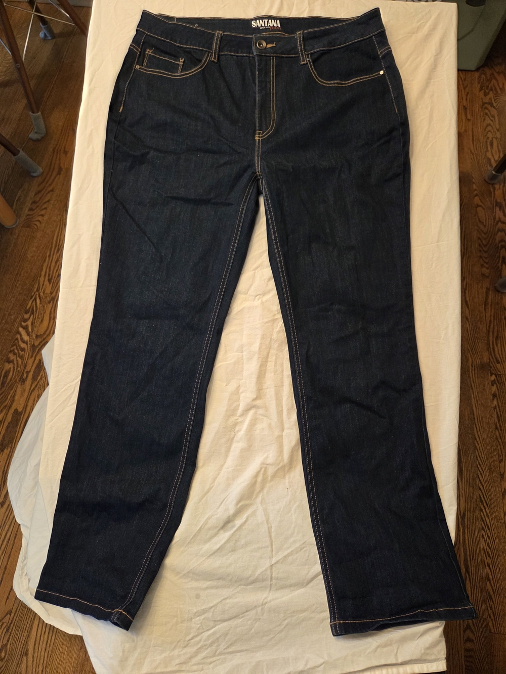 Womens Dark Wash Santana Jeans